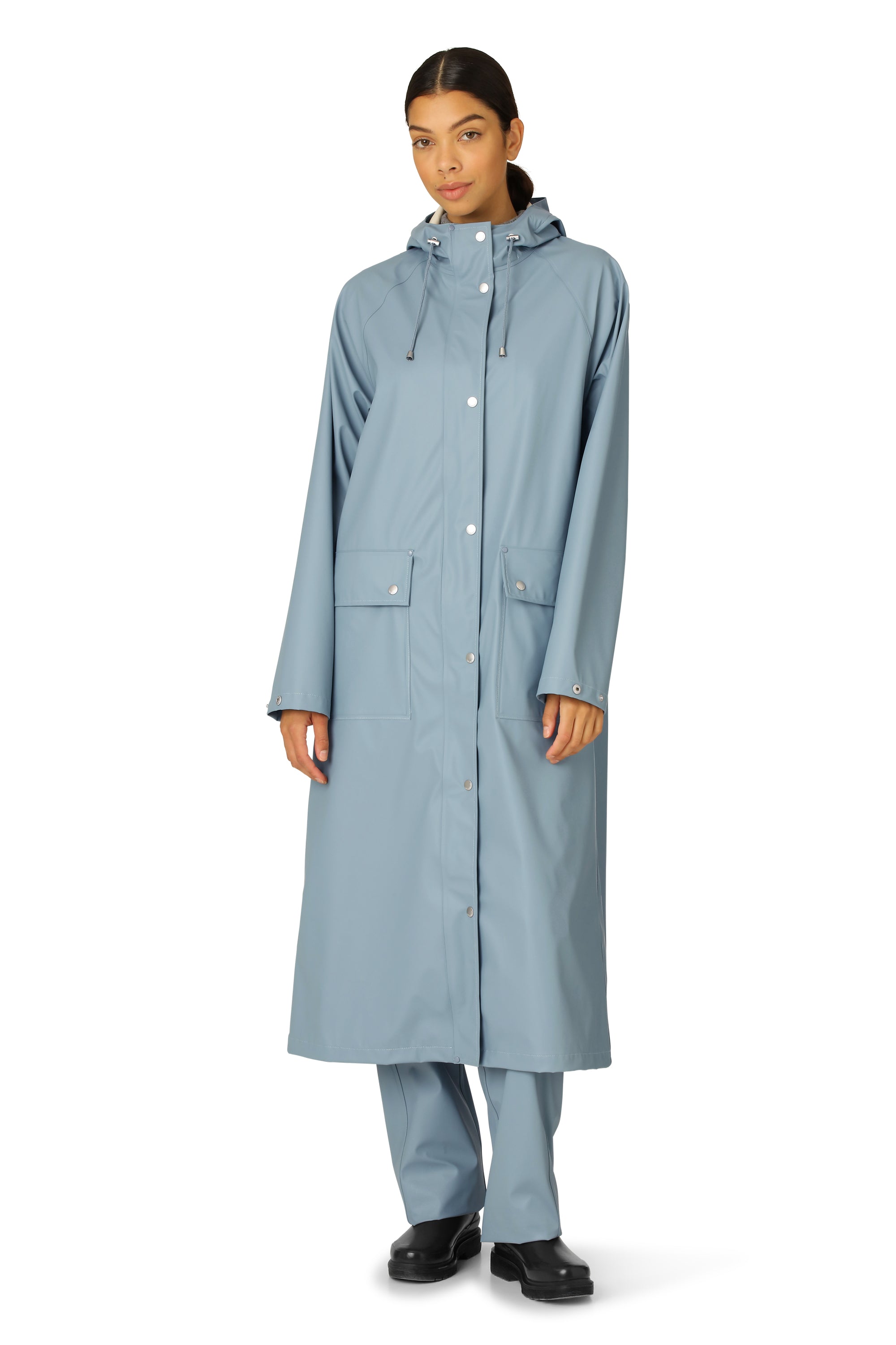 Ilse Jacobsen Hornbæk Rain Raincoat Raincoat 698 Blue Cloud